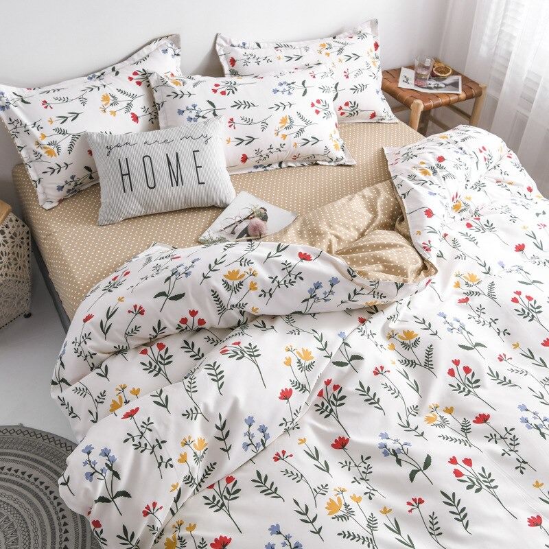 Fresh Floral Bedding Set