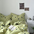 Sage Green Polka Dot Bedding Set
